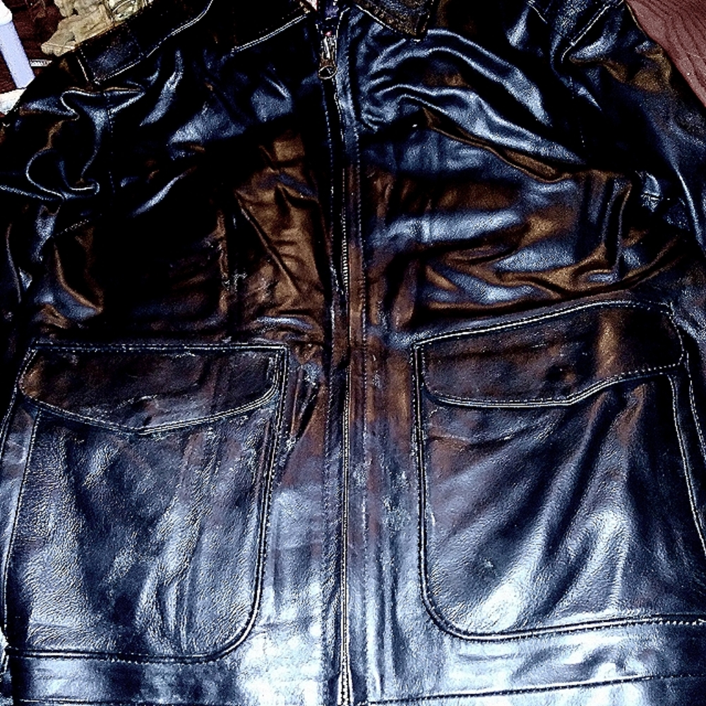 Boys Gap Leather Jacket